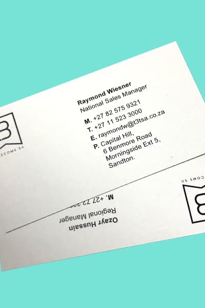 Business cards